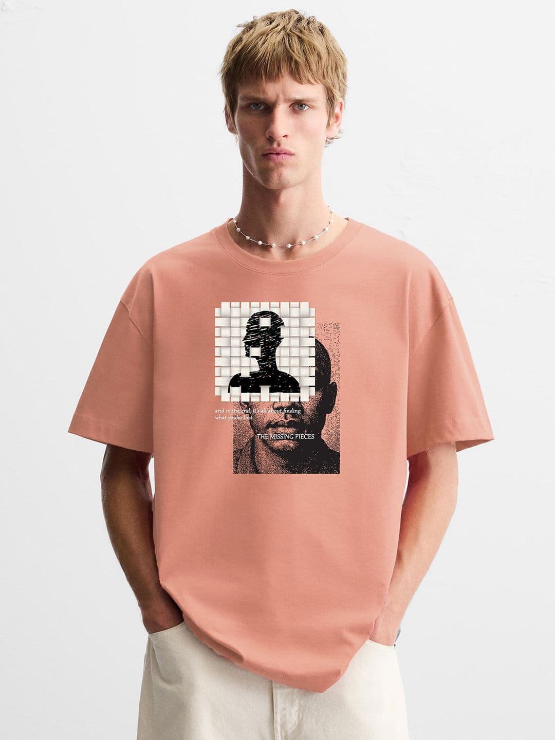 MISCHIEF MONKEY Men Graphic Printed Round Neck Pure Cotton T-shirt - view 1