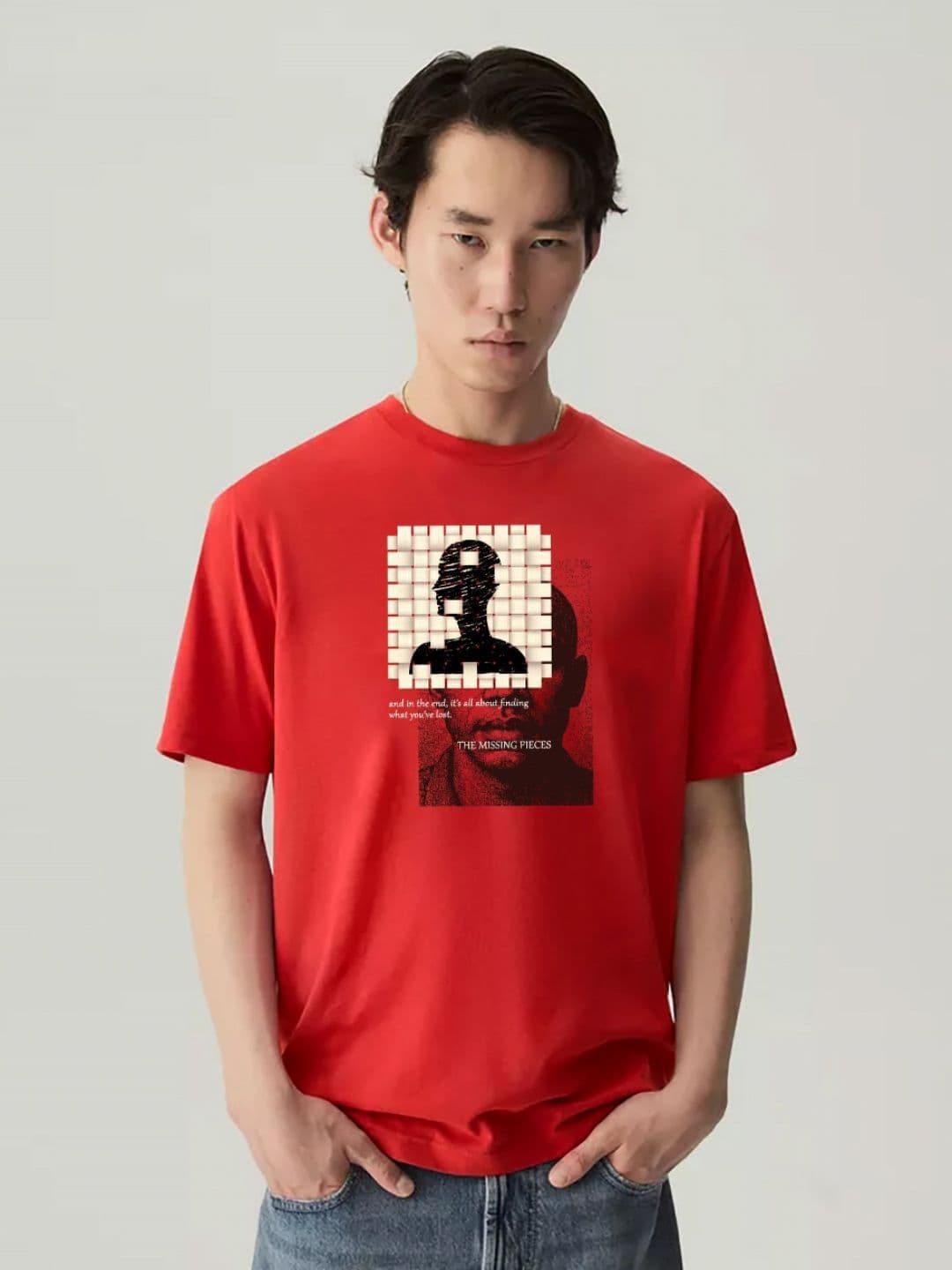 MISCHIEF MONKEY Graphic Printed Round Neck Pure Cotton T-shirt - view 1