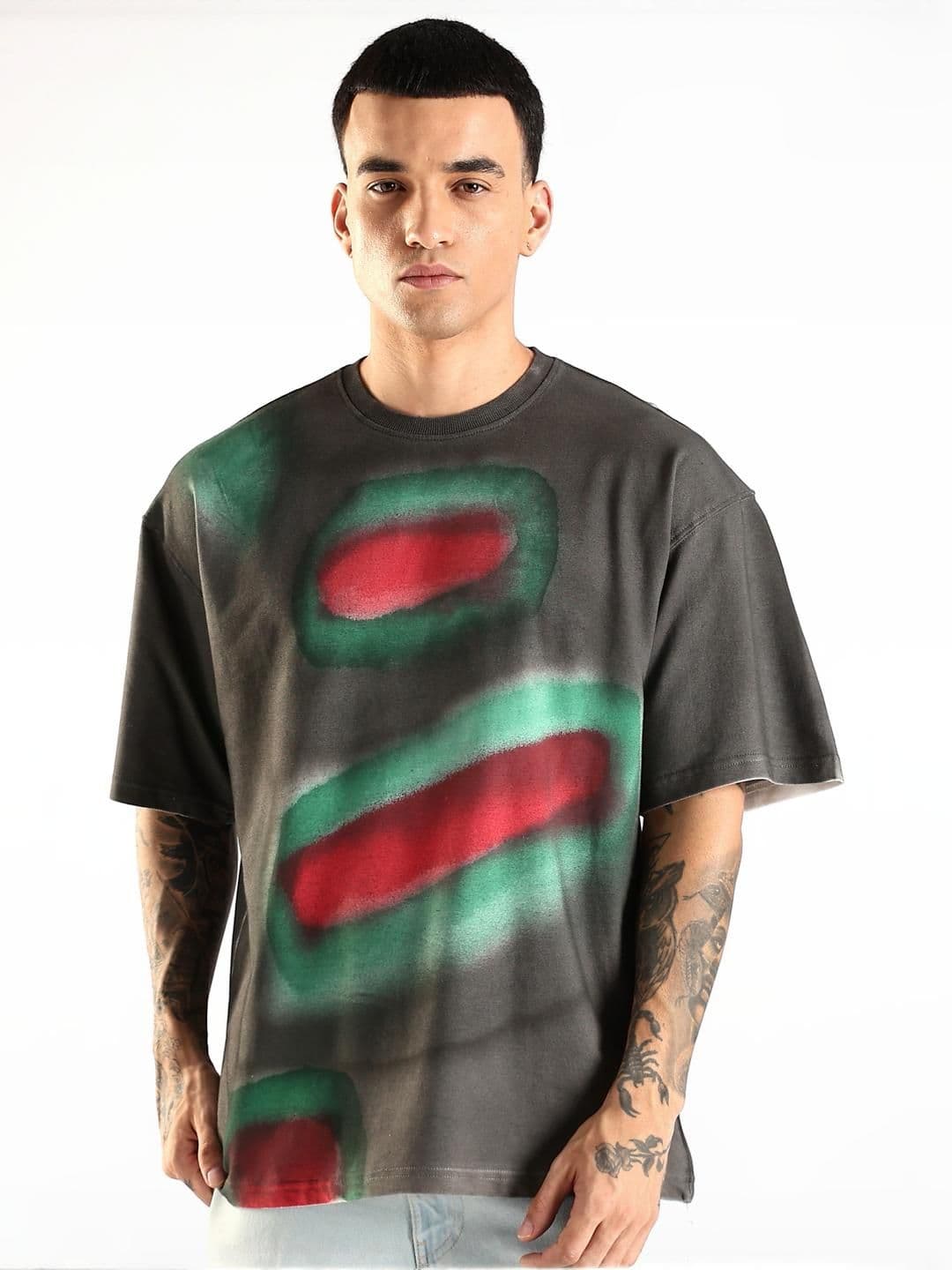 ADRO Men Grey Tshirts - view 1