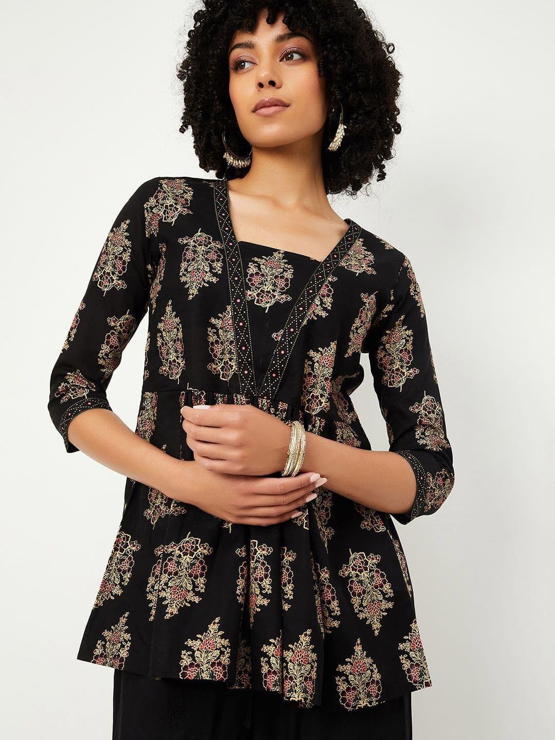 max Square Neck Printed Tunic - view 1