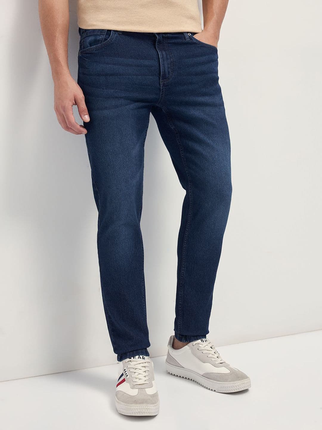 THE BEAR HOUSE Men Cotton Mid Rise Slim Fit Jean Stretchable Jeans - view 1