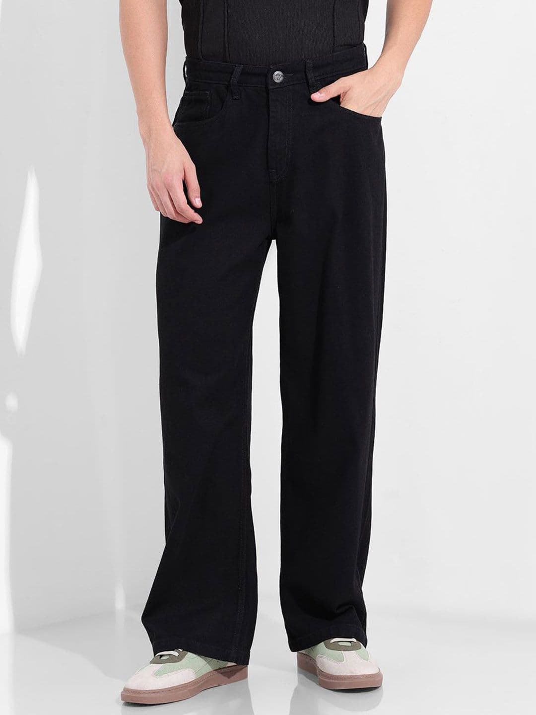 The Indian Garage Co Men Baggy Mid-Rise Jeans - view 1