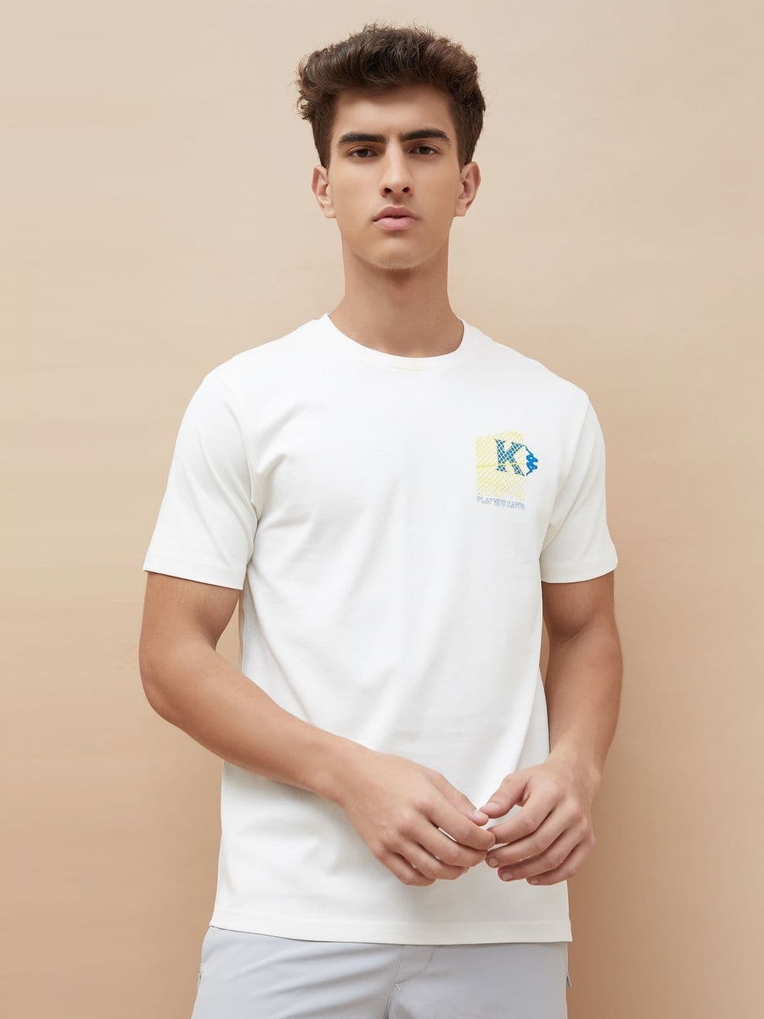 Kappa Men Graphic Printed Cotton T-shirt - view 1