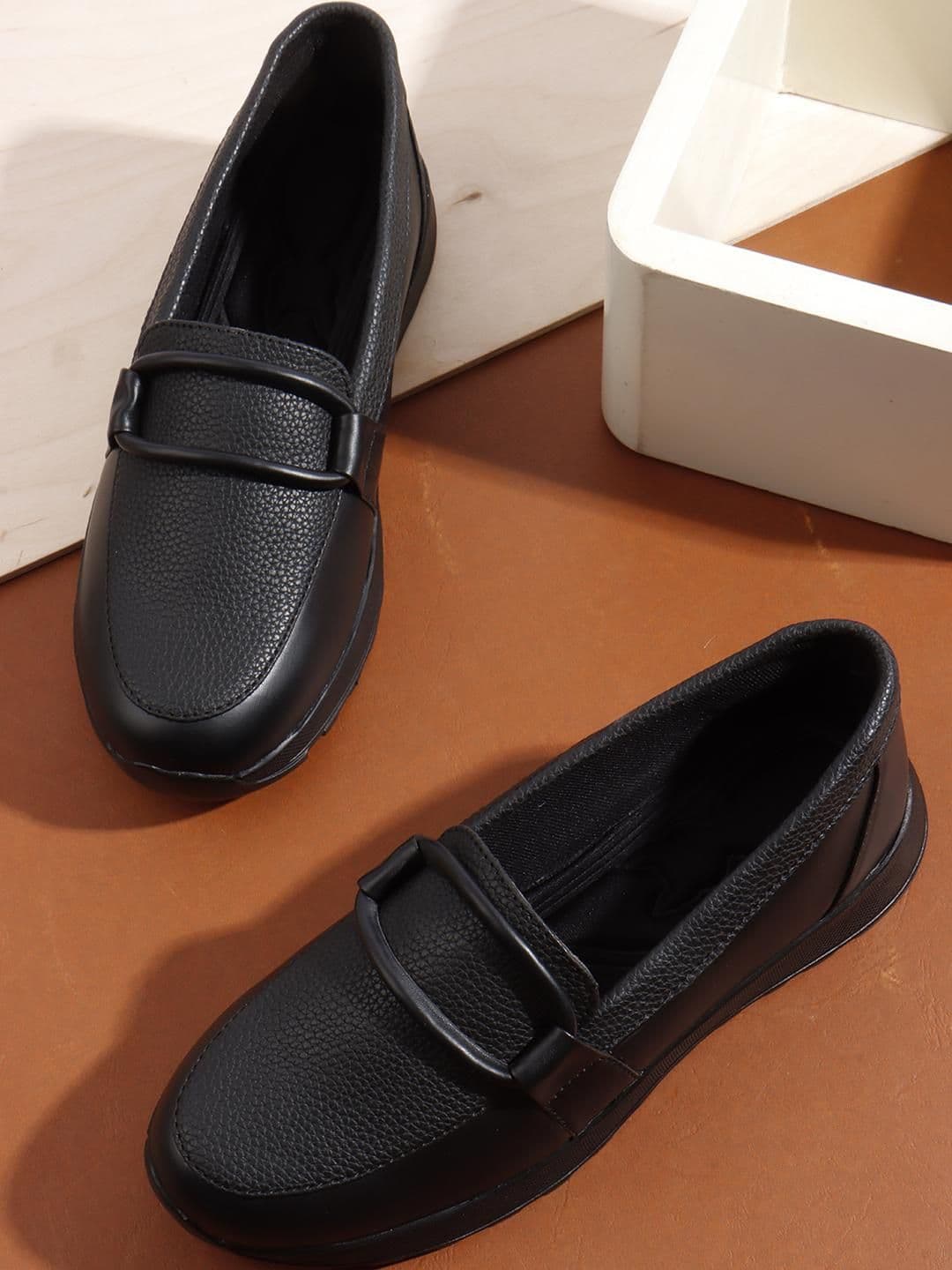 Denill Women Comfortable Slip-On Derbys - view 1
