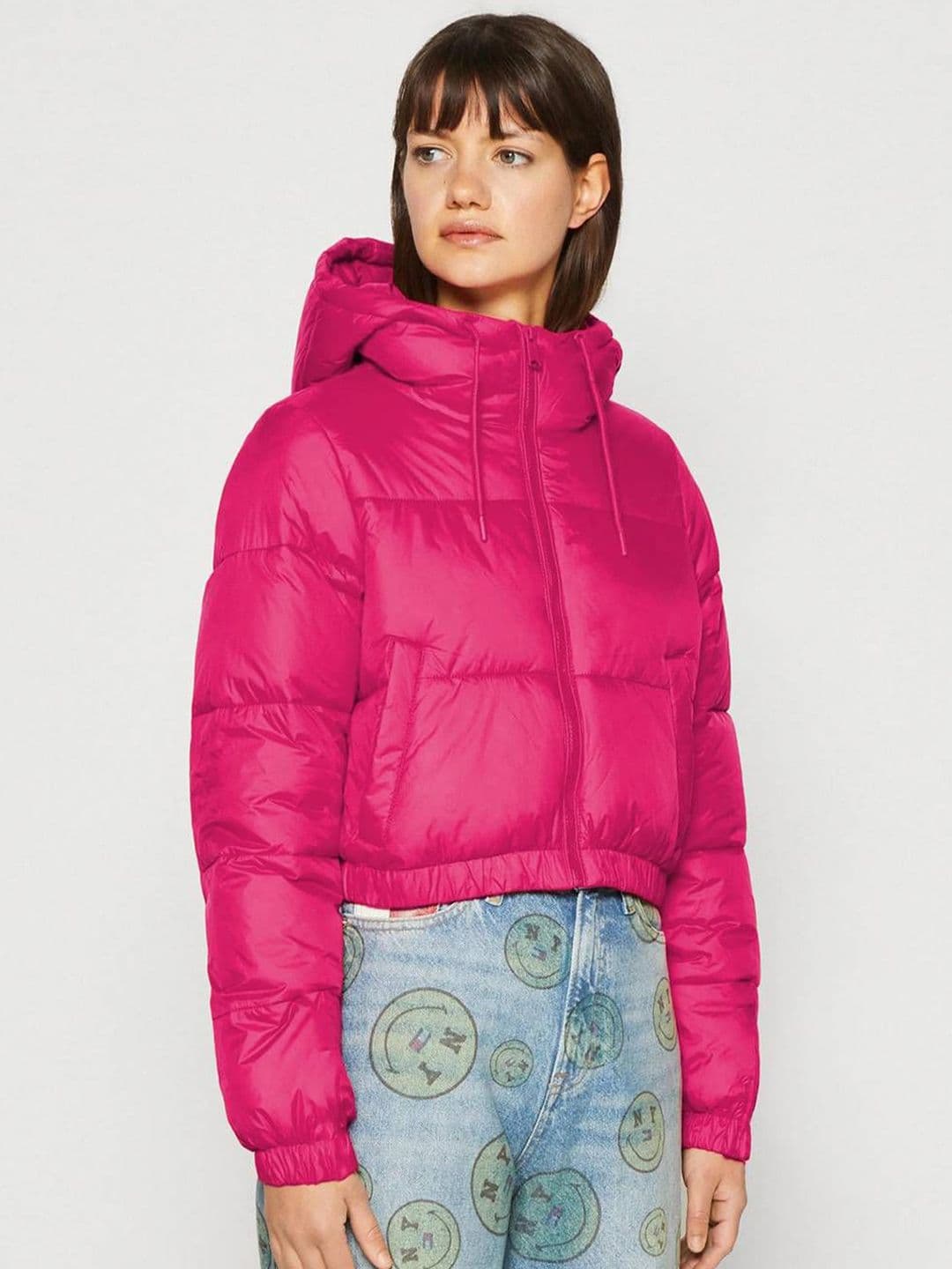Stylecast X Kotty Women Hooded Solid Lightweight Puffer Jacket - view 1