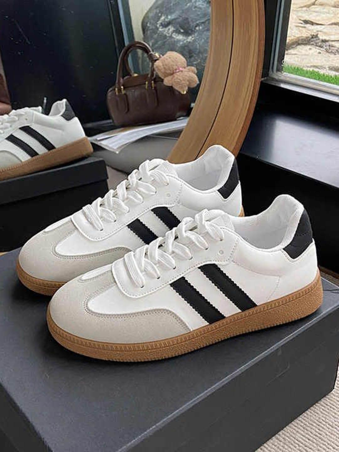Ifah Women Lightweight Striped Sneakers - view 1