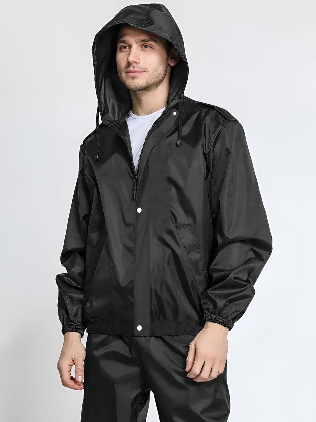 CAMISON Hooded Fabulous Reversible Raincoat - view 1