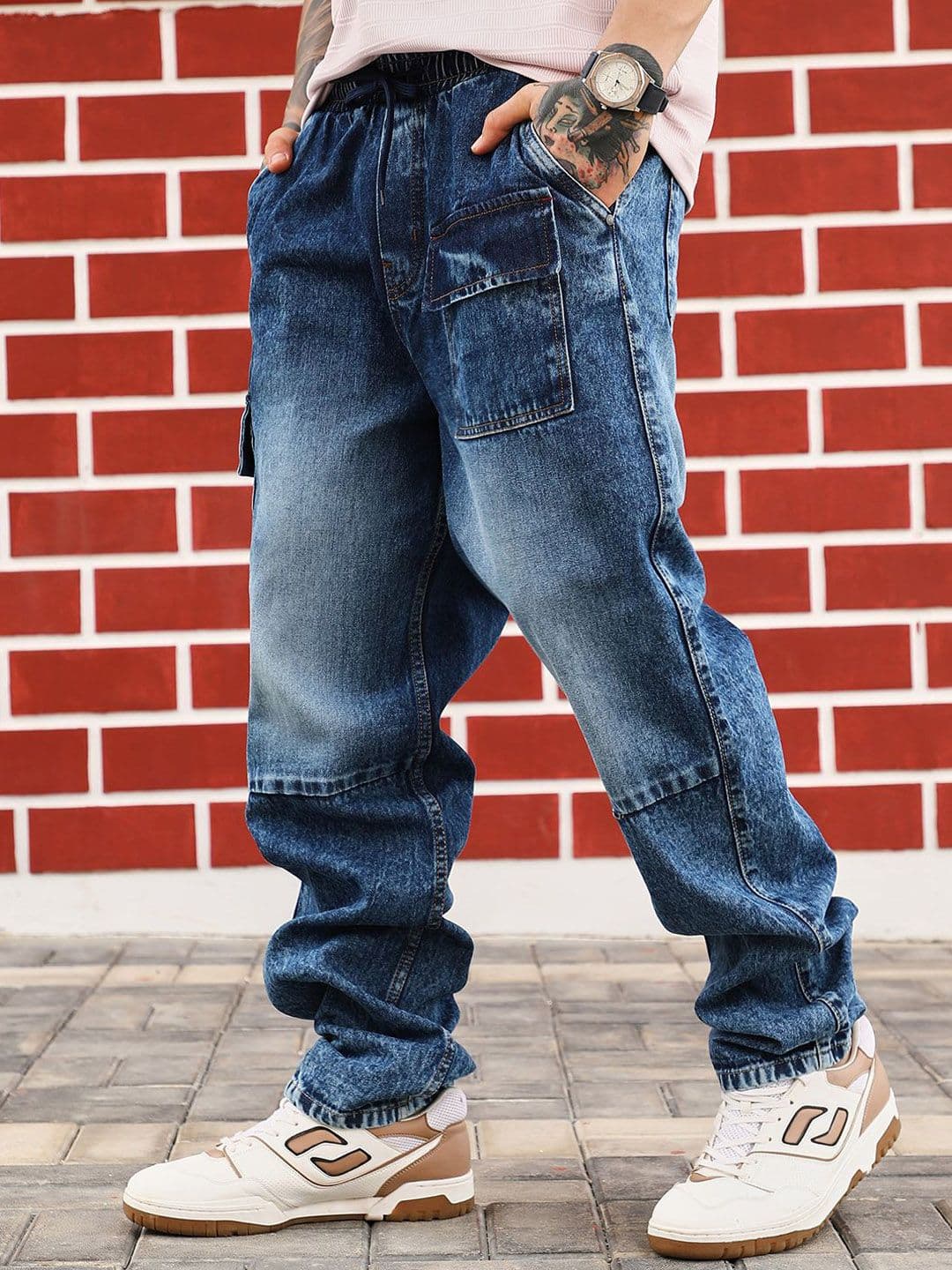 CAHOOT Men Comfort Regular Fit Heavy Fade Mid-Rise Stretchable Jeans - view 1