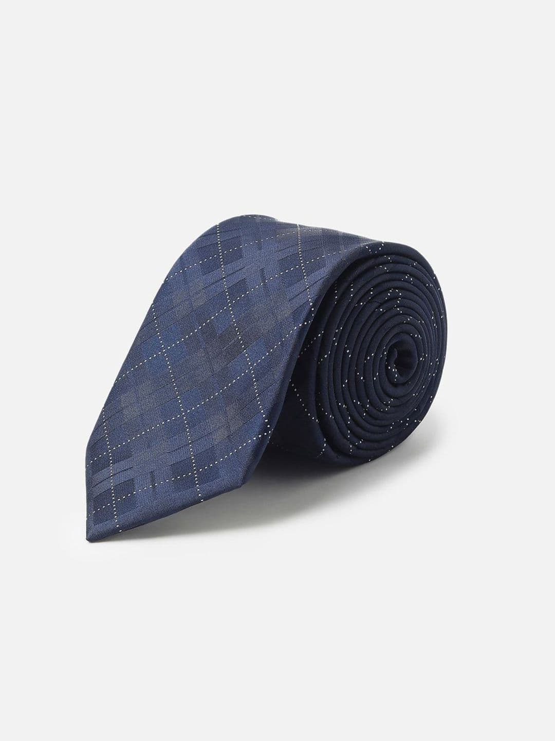 Allen Solly Men Checked Formal Skinny Tie - view 1
