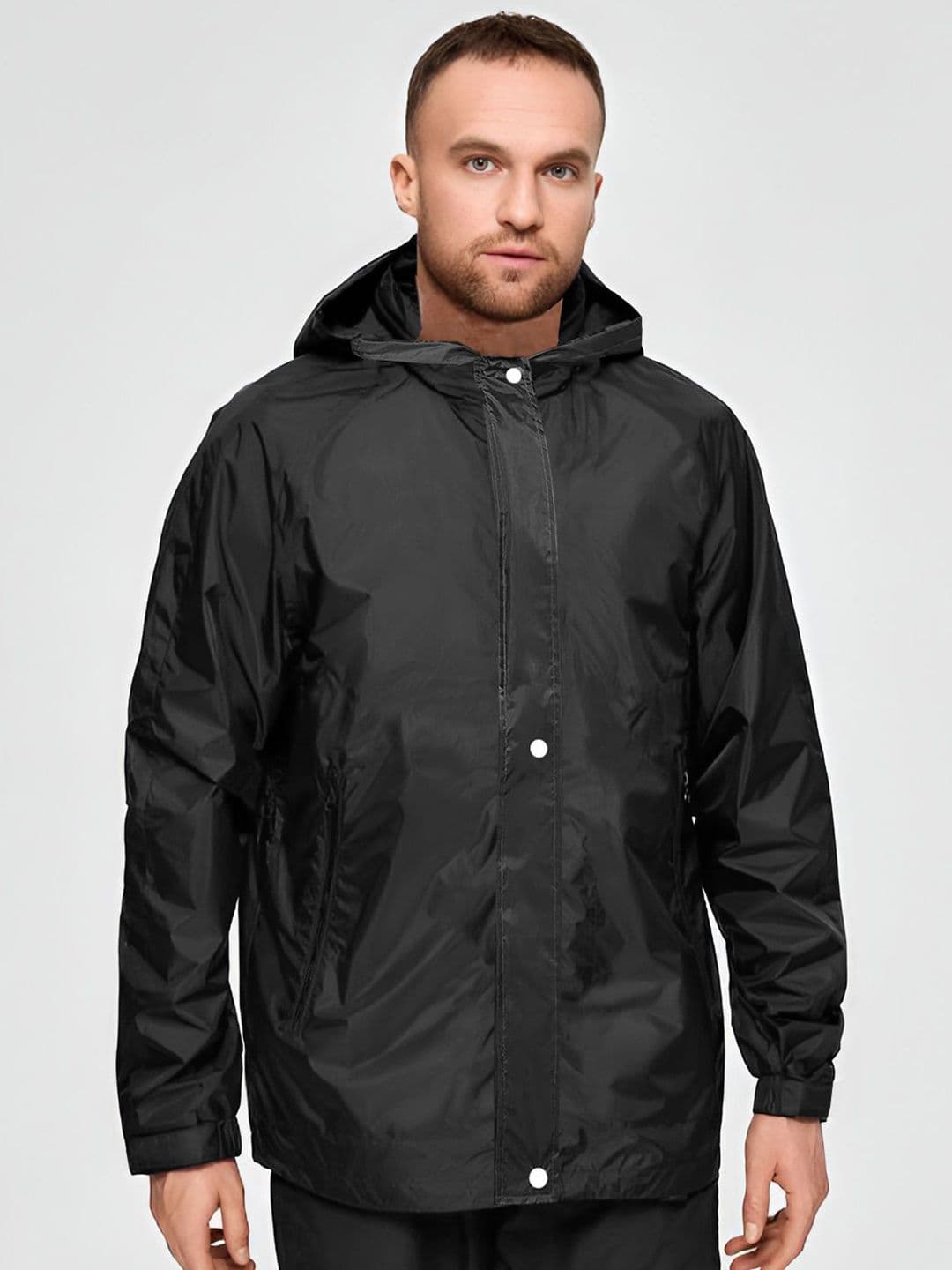 CAMISON Hooded Fabulous Reversible Raincoat - view 1