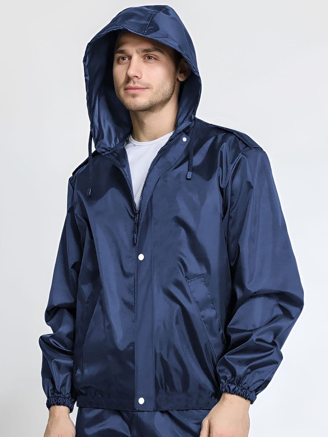 CAMISON Hooded Fabulous Reversible Raincoat - view 1