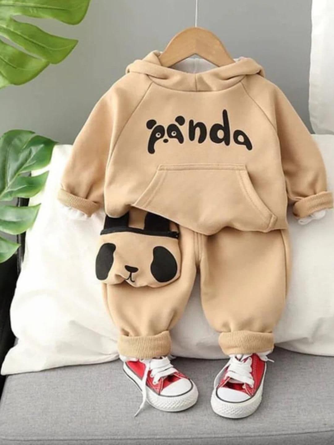 YK Kids Beige Clothing Set - view 1