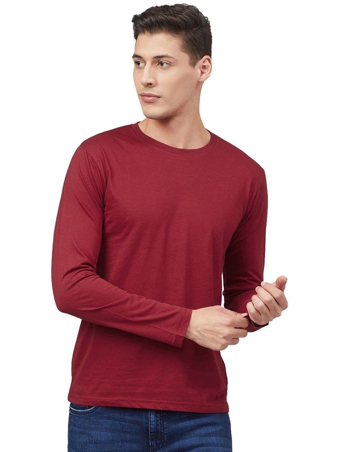 Organic Chics Men Slim Fit Cotton T-shirt - view 1