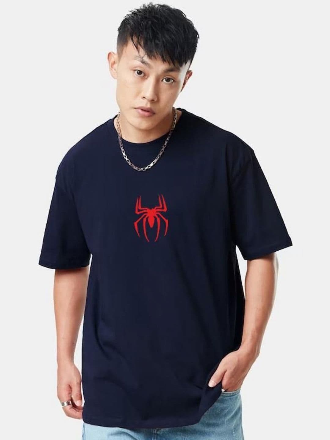 Organic Chics Men Spider-Man Graphic Relaxed Fit T-shirt - view 1