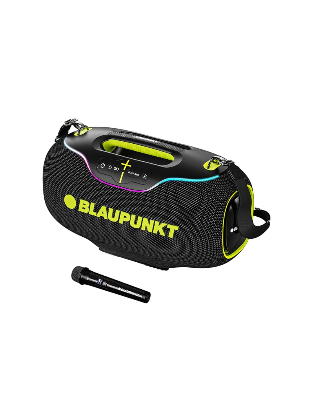 BLAUPUNKT Atomik Knightz 450W Boombox Bluetooth Speaker With Wireless Karaoke Mic - view 1