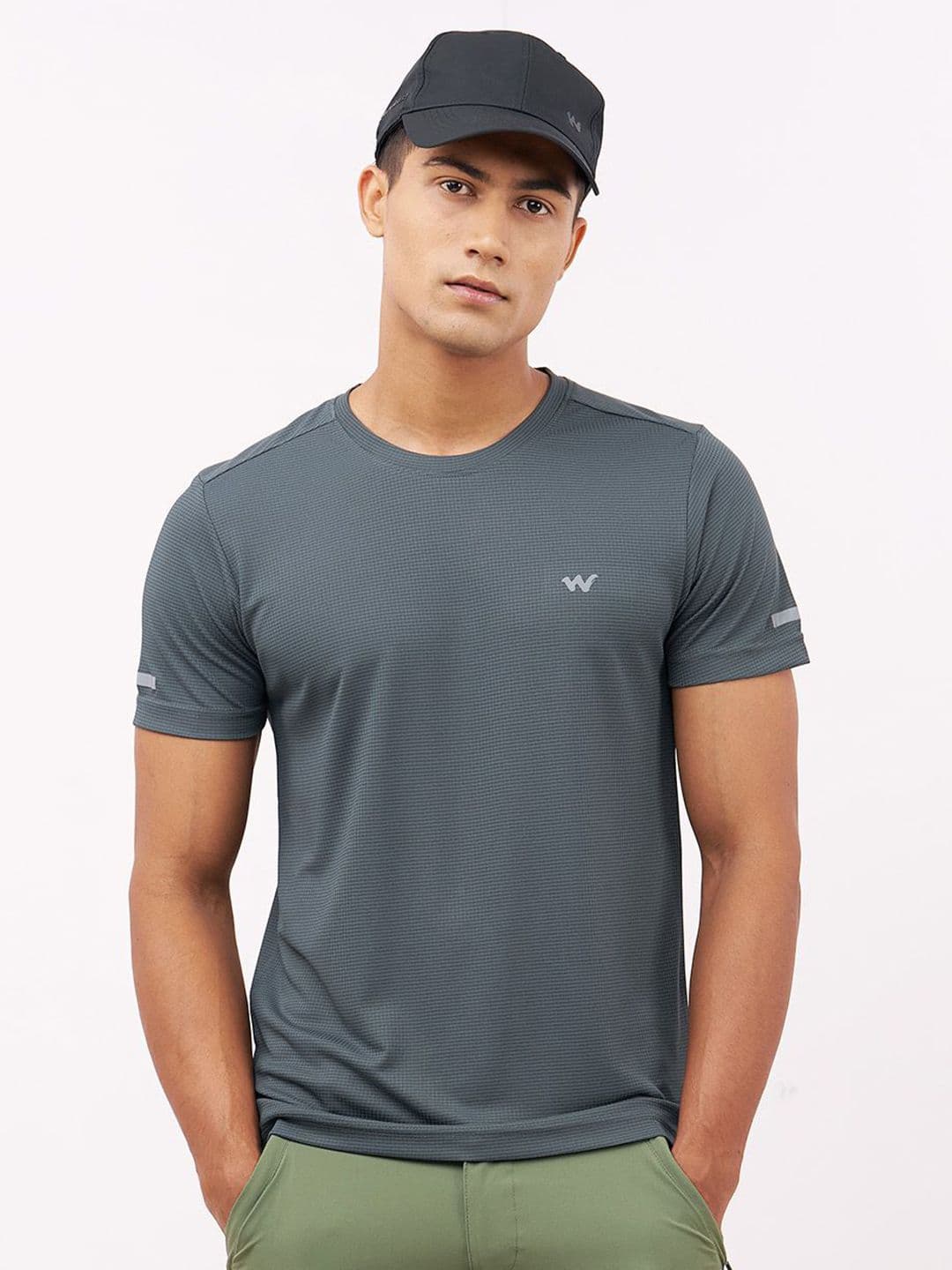 Wildcraft Men Solid Round Neck T-shirt - view 1