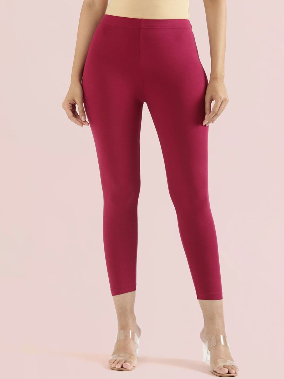 Go Colors Women Cotton Three Fourth Length Leggings - view 1