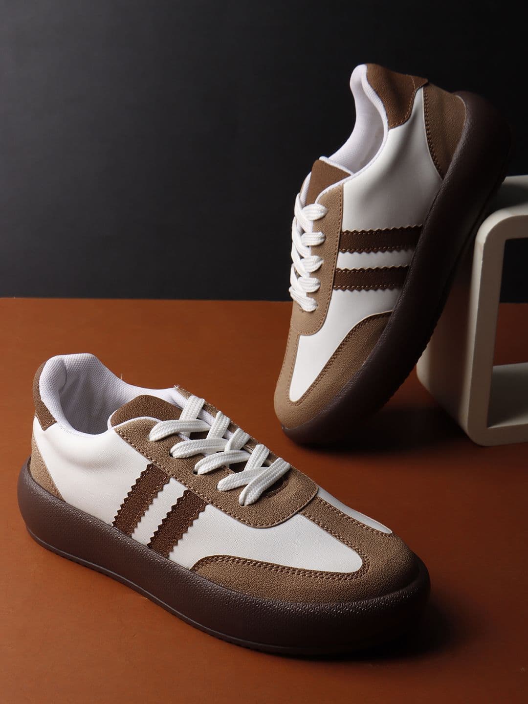 The Roadster Lifestyle Co. Women Lightweight Colourblocked Lace-Up Sneakers - view 1