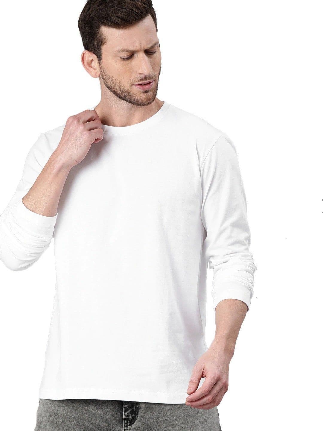 Organic Chics Men Solid Round Neck Regular Fit T-shirt - view 1