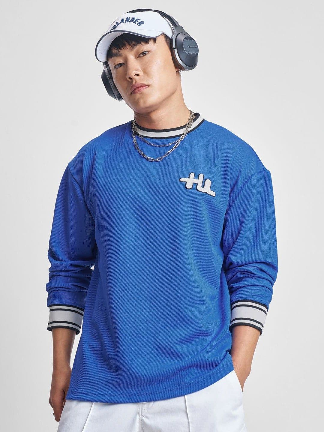 HIGHLANDER Drop-Shoulder Sleeves Relaxed Fit T-shirt - view 1