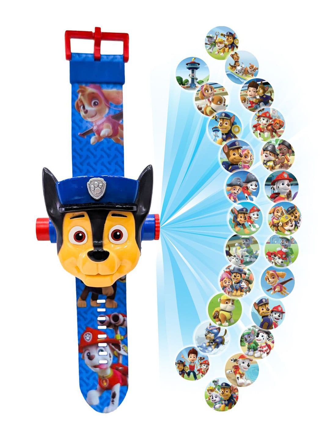 WEMBLEY Kids Printed Digital Projector Watch W9Y-TZEN-WEM-PP-W9YB1263-L - view 1