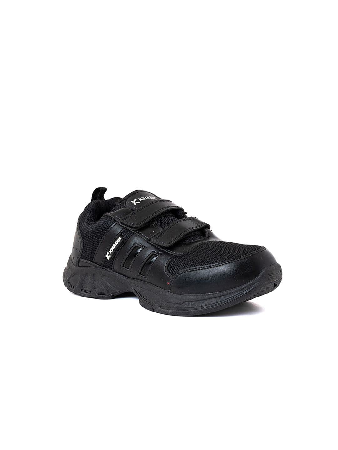 Khadims Boys Textured Round Toe Velcro Sneakers - view 1