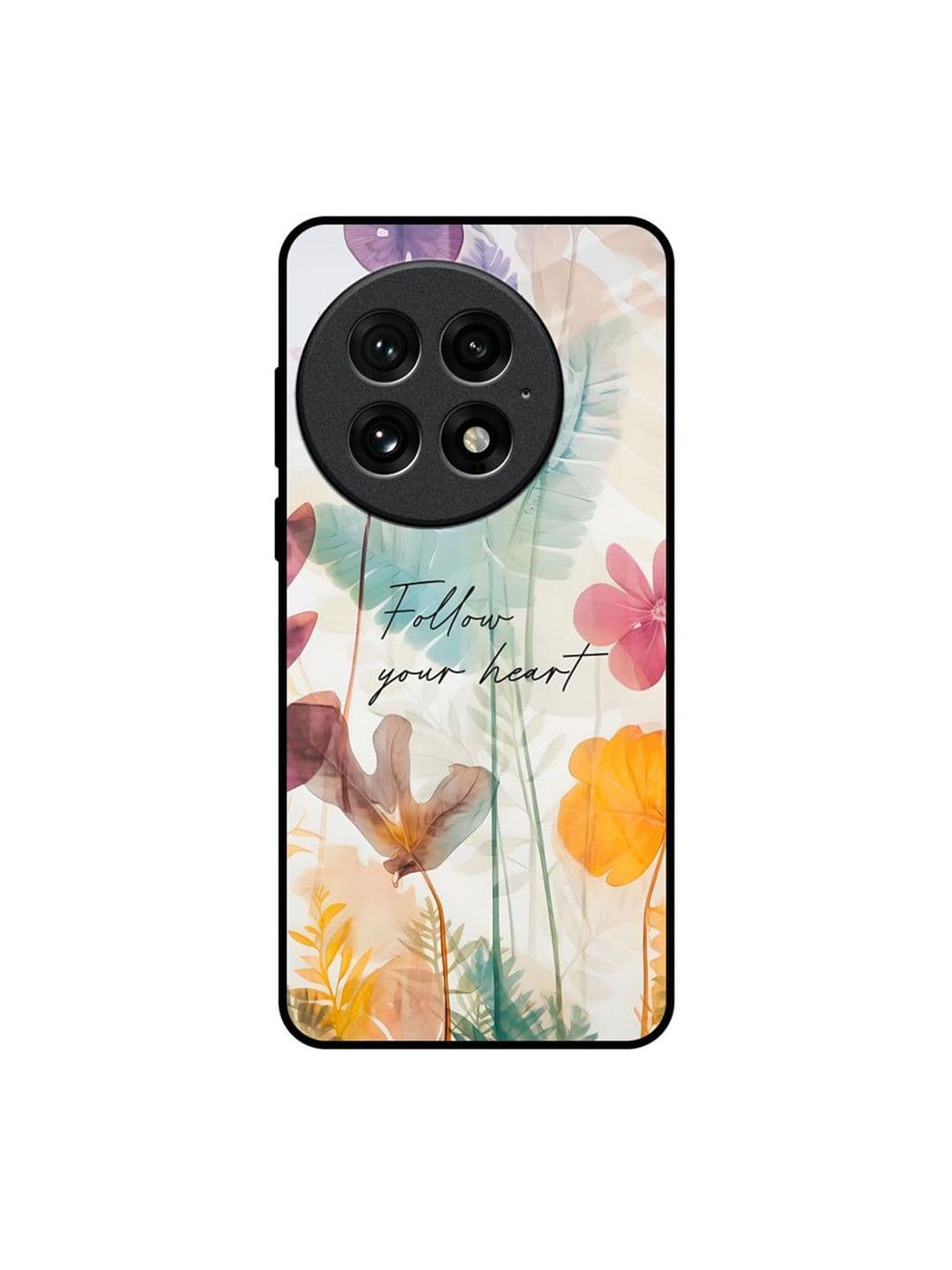 QRIOH Floral Printed OnePlus 13 Back Case Mobile Accessories - view 1