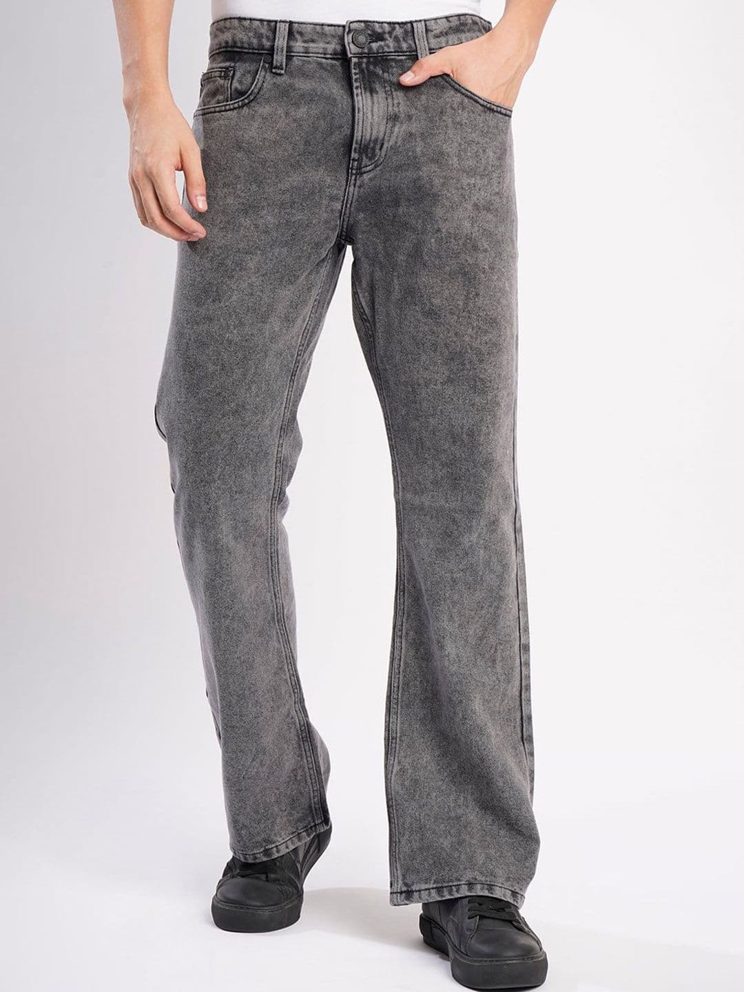 Bene Kleed Men Bootcut Mid-Rise Light Fade Jeans - view 1
