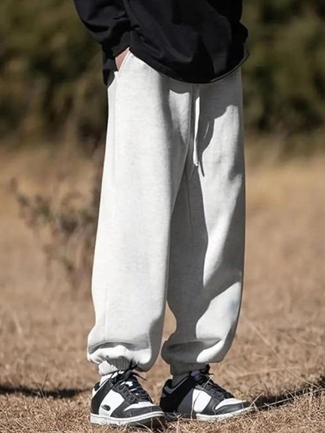 YOU FOREVER Men Cotton Baggy Mid Rise Joggers - view 1