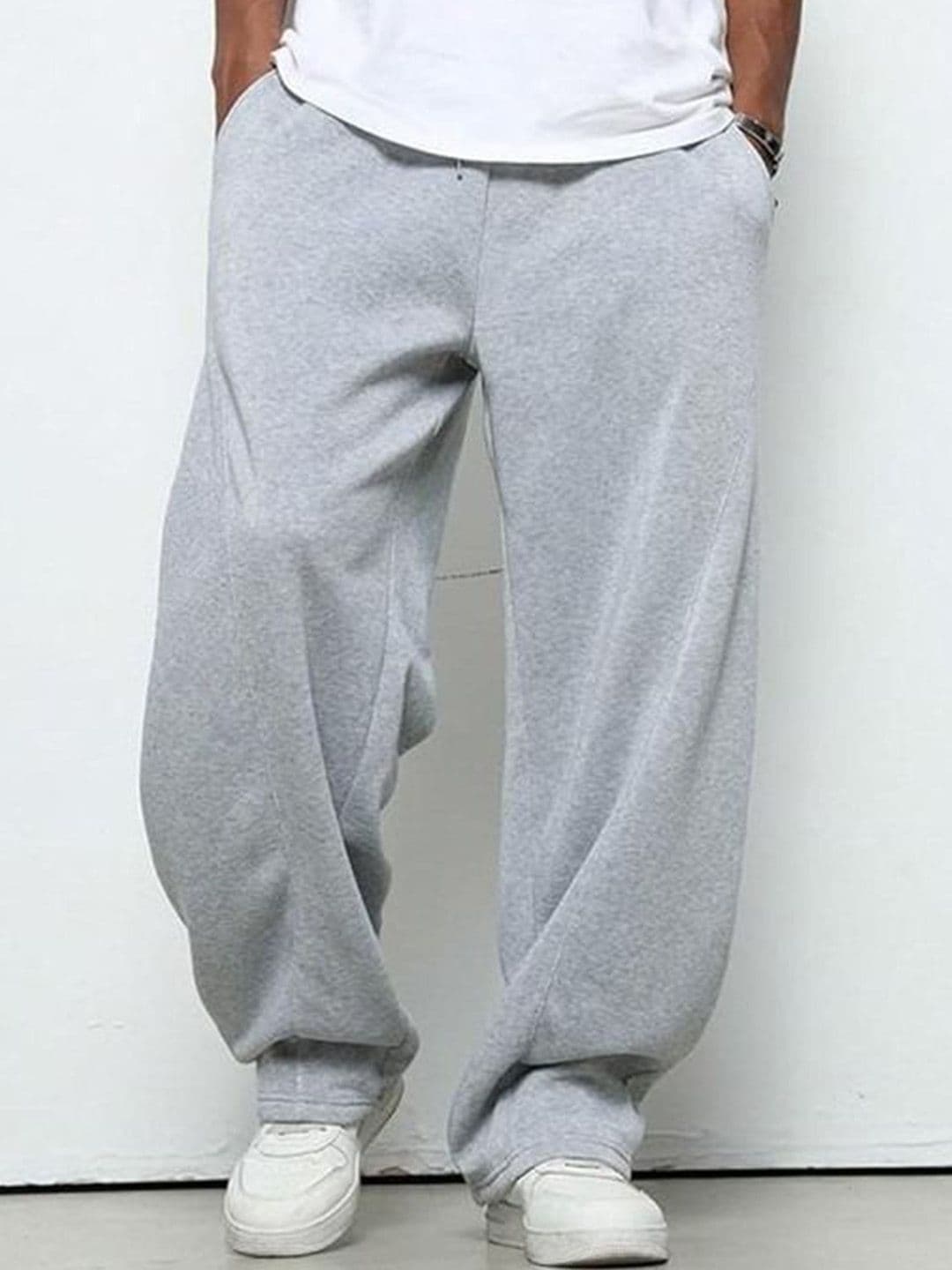 YOU FOREVER Men Cotton Baggy Mid Rise Track Pant - view 1