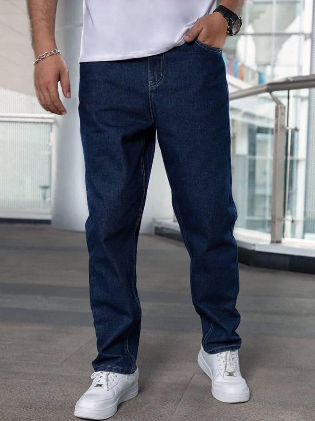 me Queen Men Relaxed Fit Mid-Rise Jeans - view 1