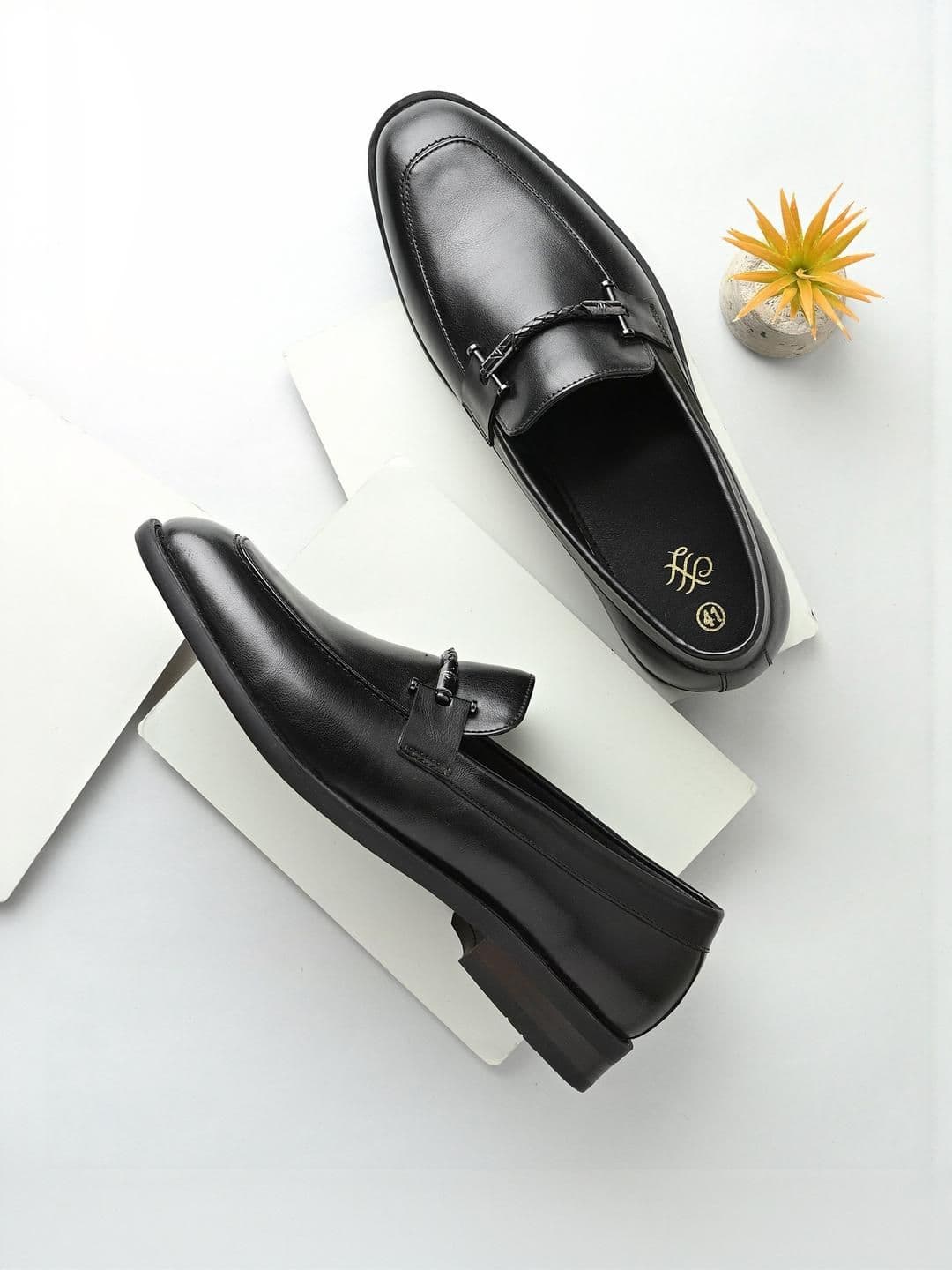 House Of Pataudi Men Formal Slip On Loafers - view 1