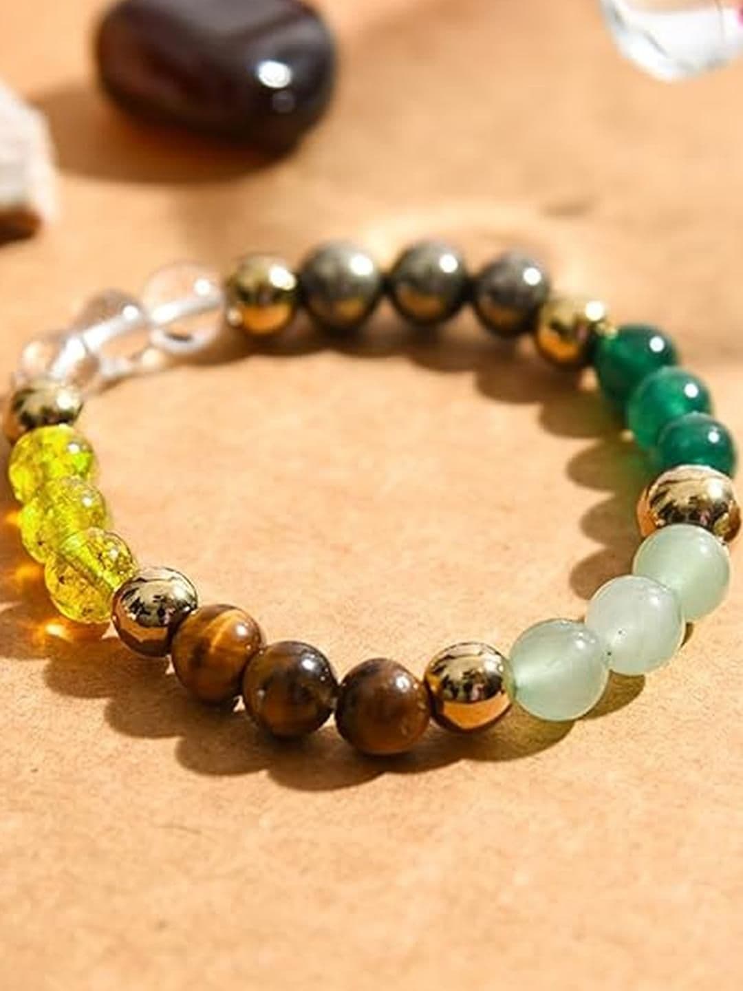 HEALINGGEMS Citrine Beaded Bracelet - view 1