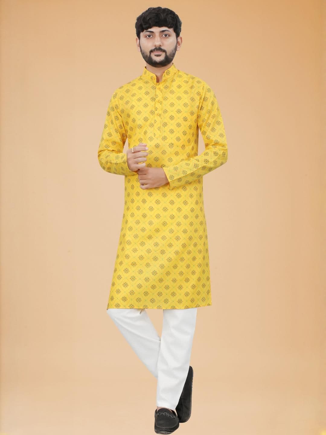 DARKCHILL Men Cotton Kurtas - view 1