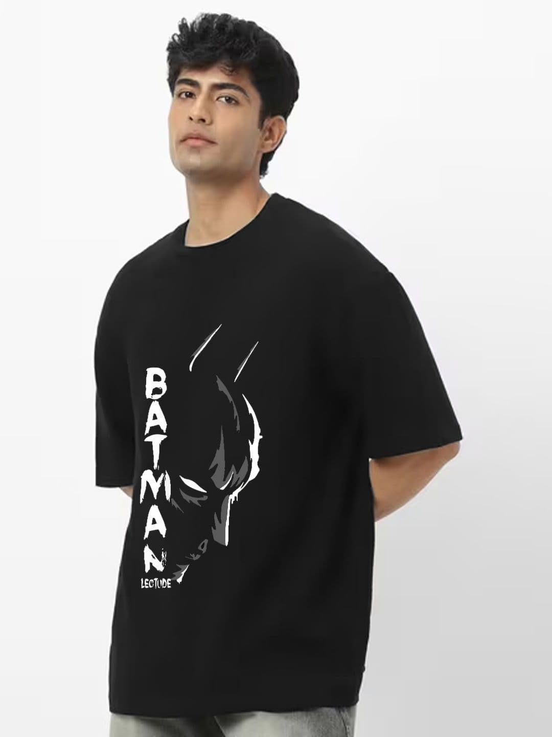 Leotude Graphic Printed Drop-Shoulder Sleeves Oversized T-shirt - view 1