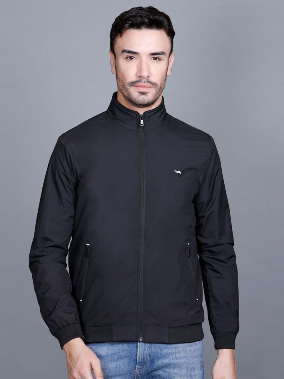 Rare Times Mock Collar Lightweight Puffer Jacket - view 1