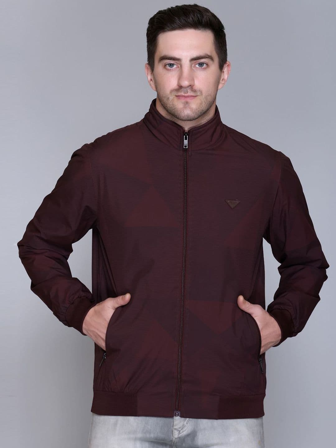 Rare Times Mock Collar Lightweight Puffer Jacket - view 1