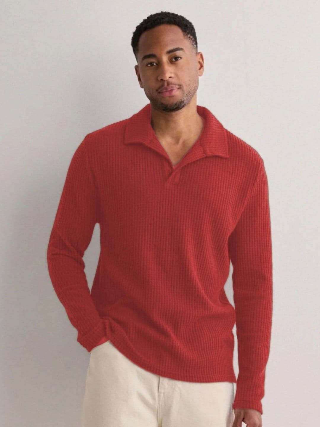 Metronaut Polo Collar Regular Fit Pure Cotton T-shirt - view 1