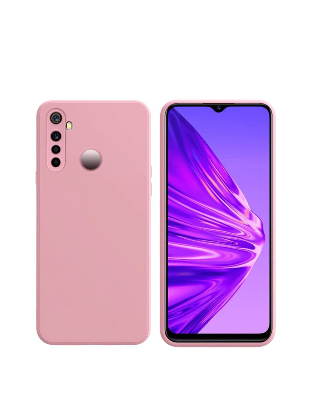 LIRAMARK Realme 5/Realme 5s/Realme 5i/Narzo 10 Silicone Soft Back Cover Case - view 1