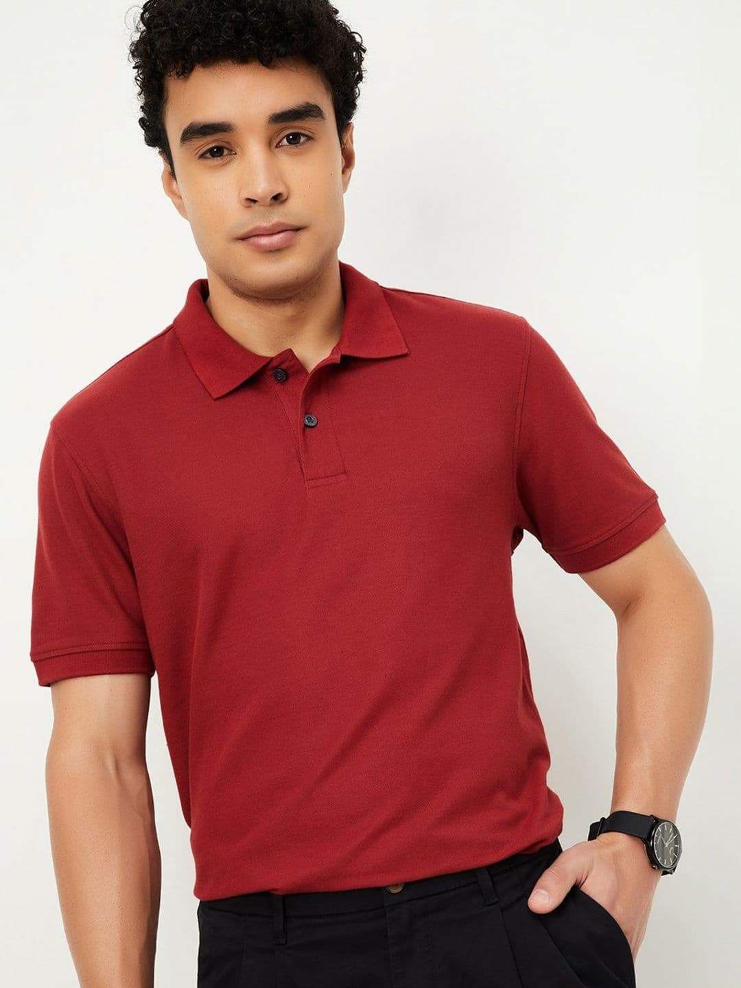 max Polo Collar Short Sleeves T-shirt - view 1