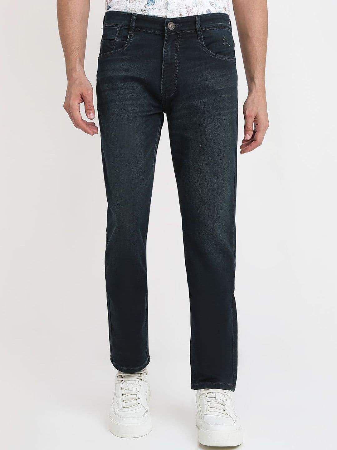 Parx Men Mid-Rise Straight Fit Jeans - view 1
