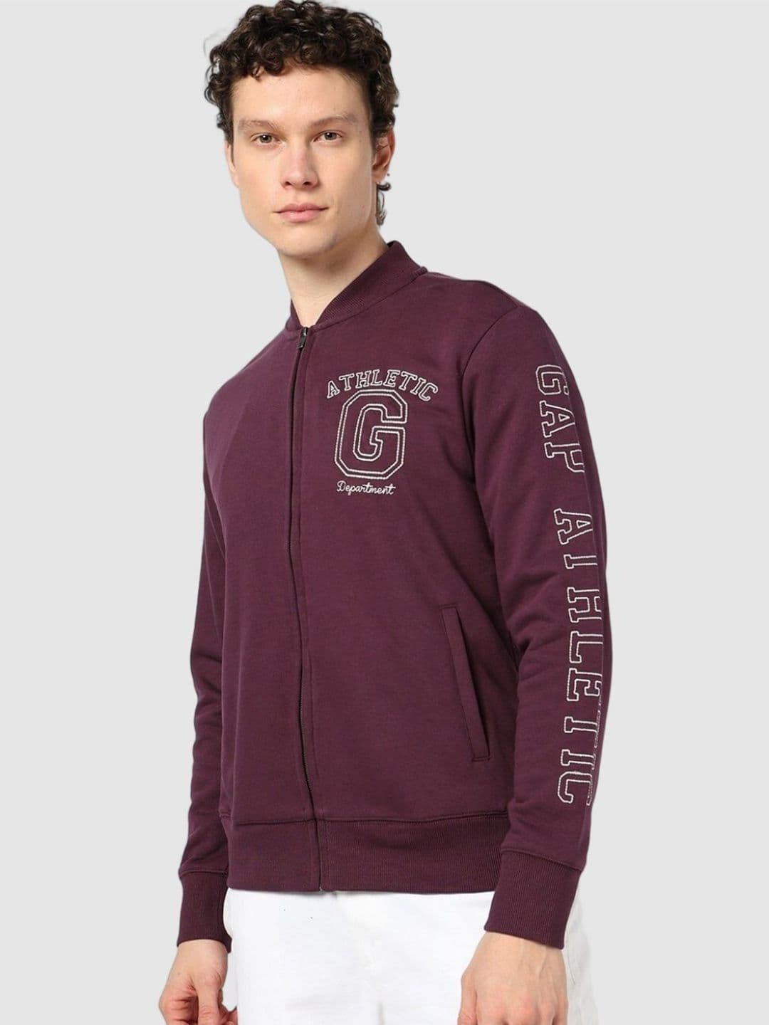 GAP Full-Sleeves Zipper Bomber Jacket - view 1