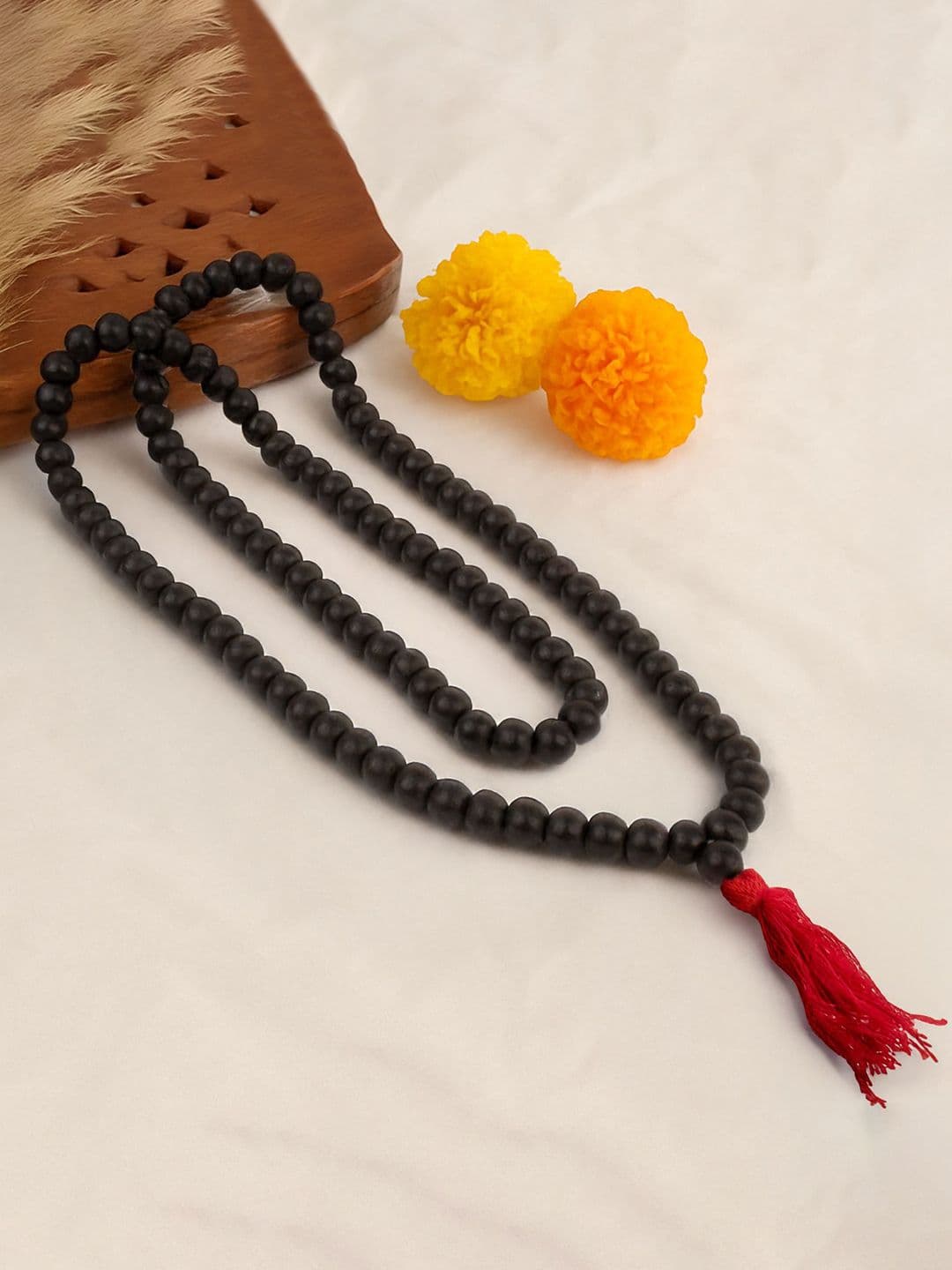 Astrotalk Unisex Real Stones Beaded Karungali Mala Necklace - view 1