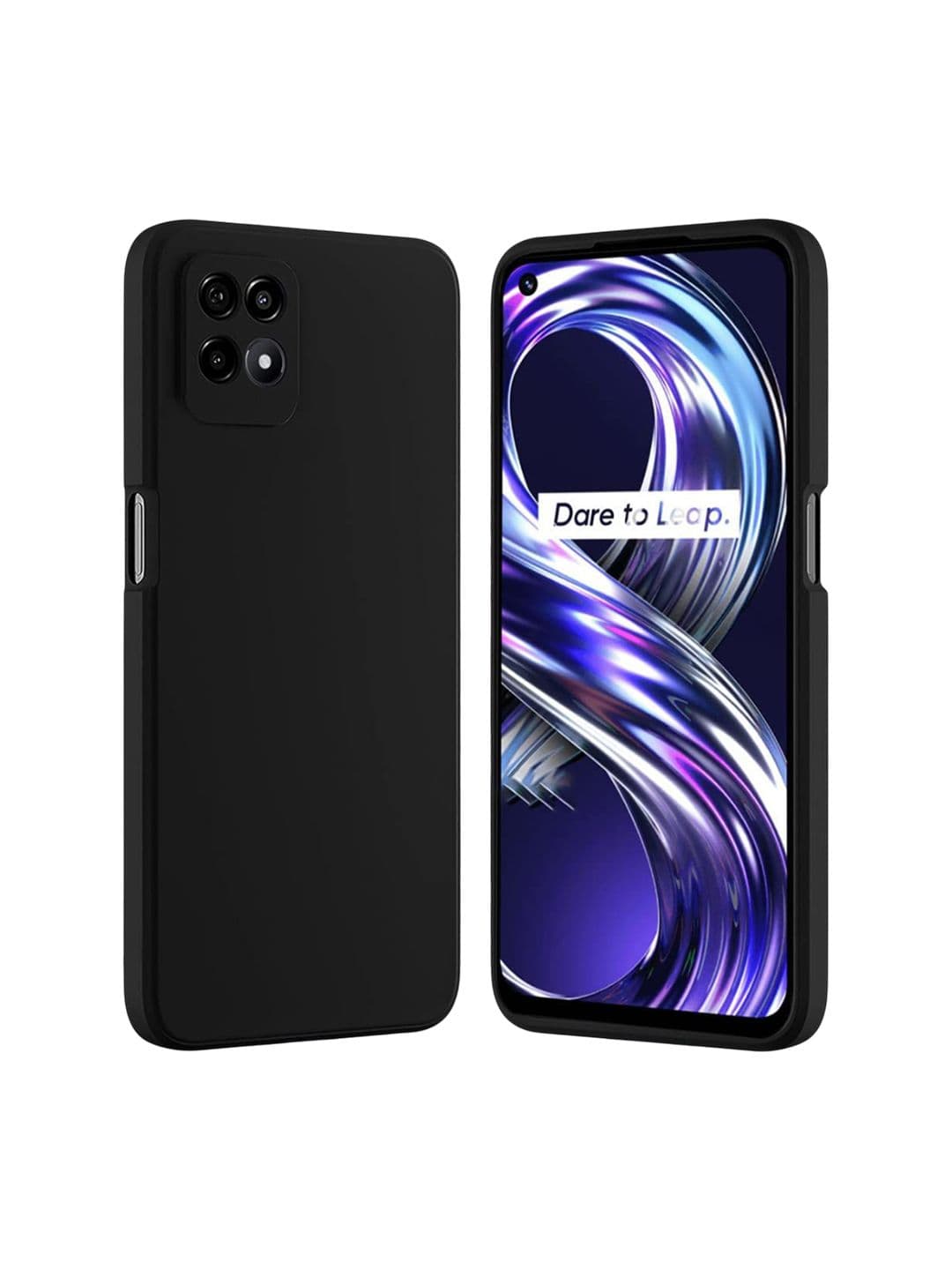 LIRAMARK Realme Narzo 50 / Realme 8i Silicone Silicone Soft Back Case - view 1