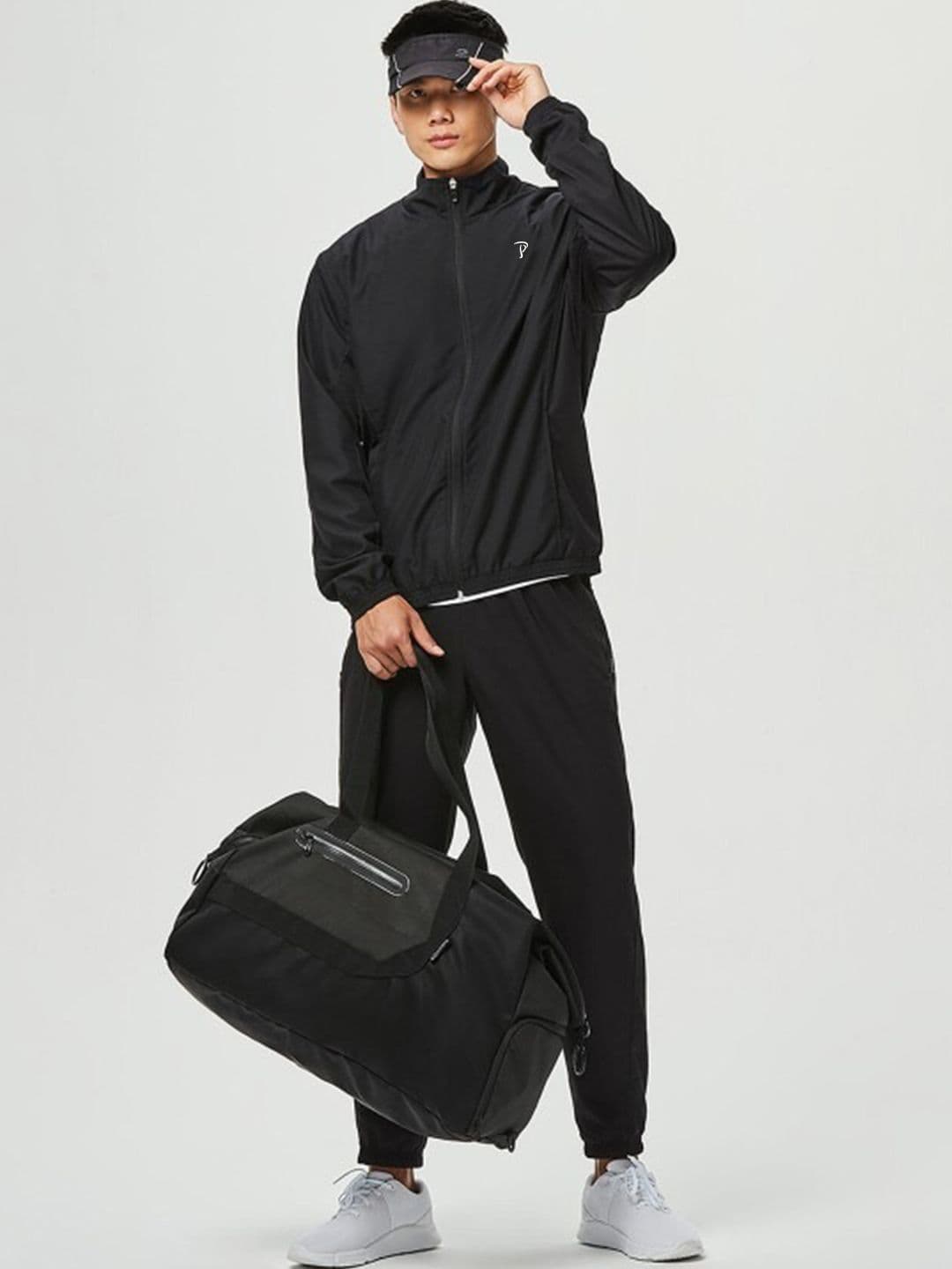MOUNTAIN COLOURS Windcheater And Water Resistant Open Front Jacket With Embroidered - view 1