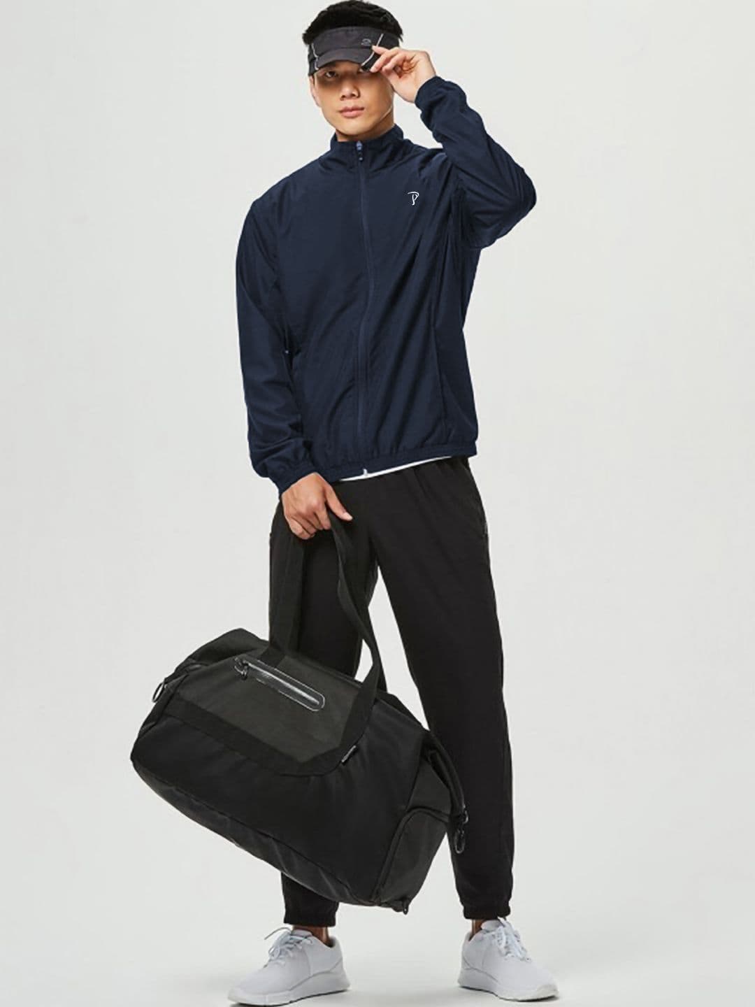 MOUNTAIN COLOURS Men Windcheater And Water Resistant Sporty Jacket With Embroidered - view 1