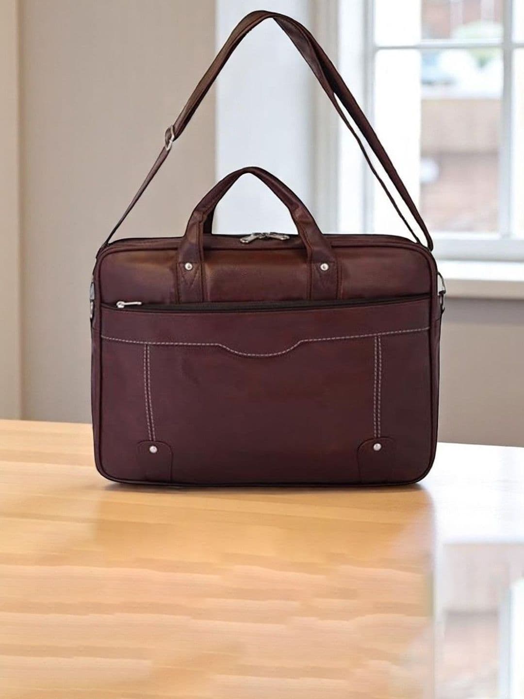 Kastner Unisex Textured Padded Laptop Bag - view 1