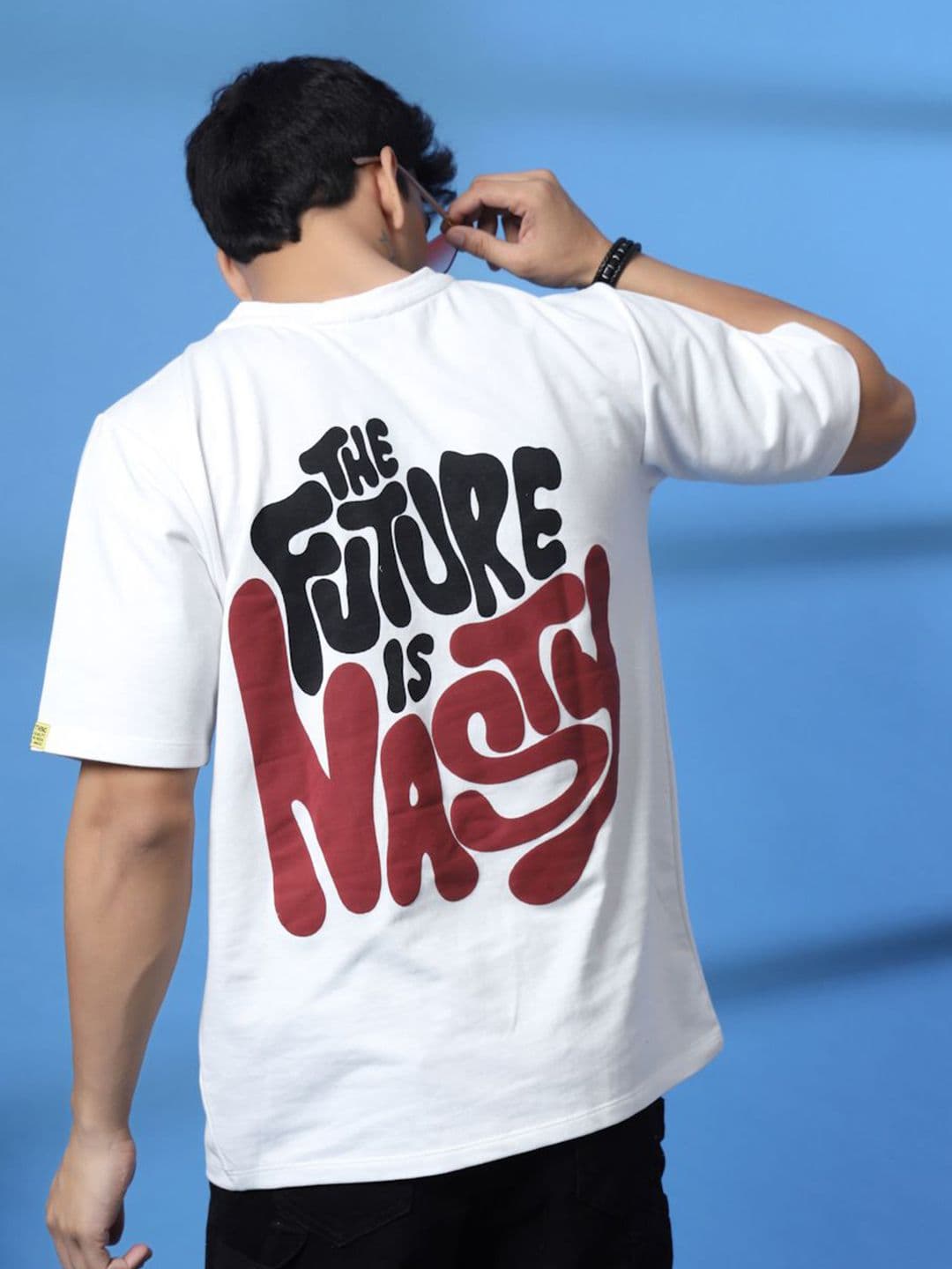 Rigo Men Typography Printed Round Neck Regular Fit T-shirt - view 1