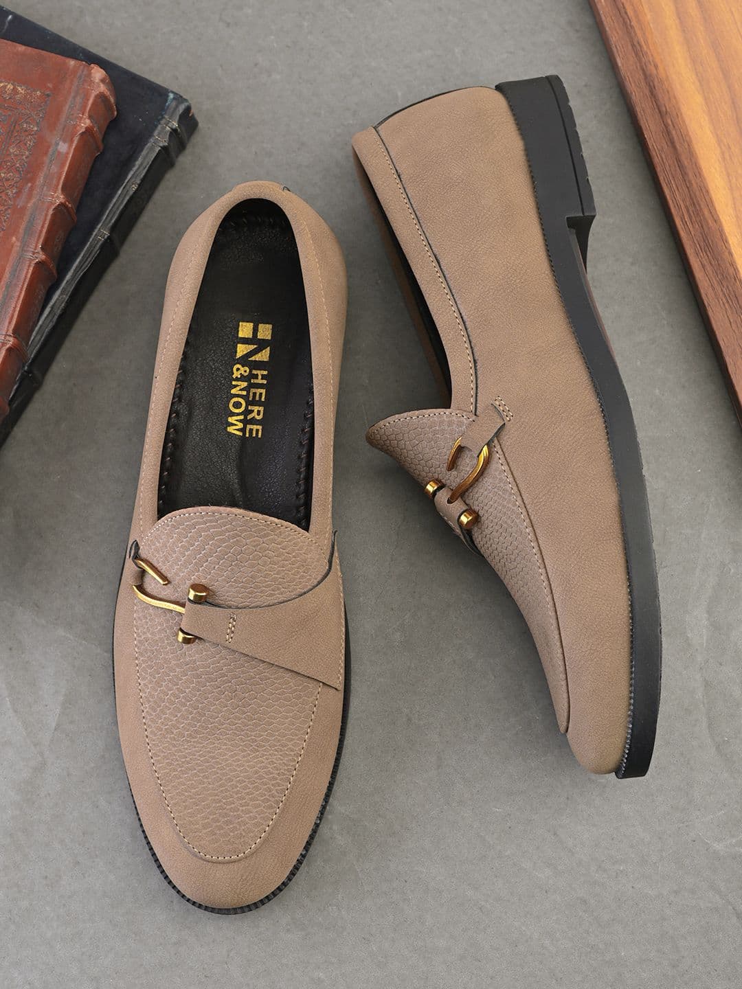 HERE&NOW Men Round Toe Formal Loafers - view 1