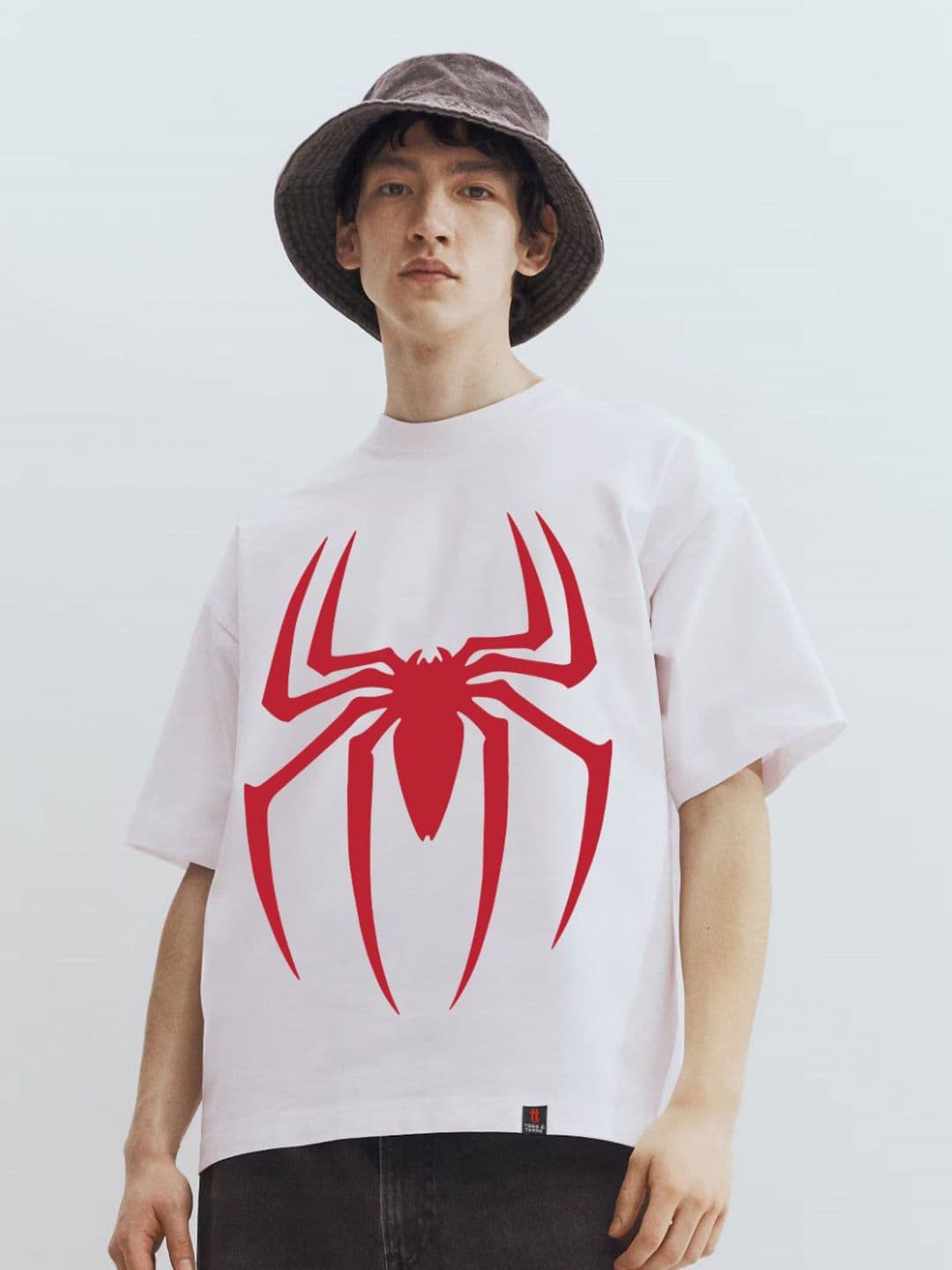 TOGS & TERRE Graphic Printed Oversized Organic Cotton T-shirt - view 1